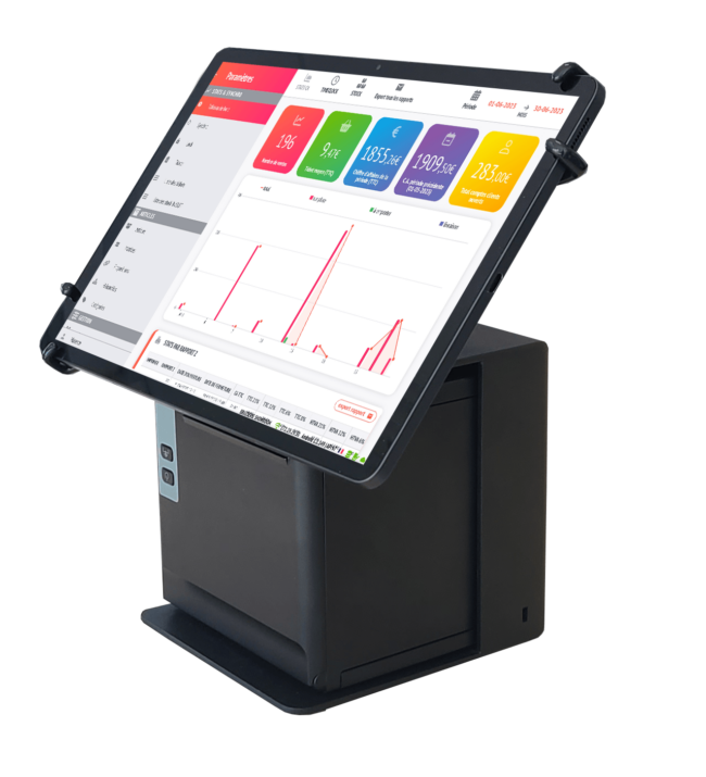 Fast cash register system - point of sale system restaurant